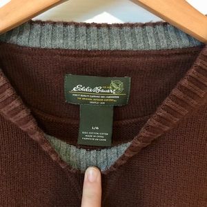 Men’s Eddie Bauer Maroon Sweater